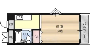 コーポ三谷【3階】の間取り