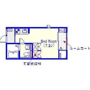 CRESCASA壱番館【1階】の間取り