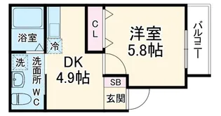 中央h・sビル【2階】の間取り