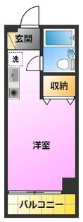 マイナビSTAYパレス武蔵小杉駅北口【7階】の間取り