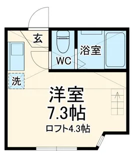 ユナイト保土ヶ谷ベニントン【2階】の間取り
