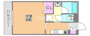 はなはうす門田2番館【3階】の間取り
