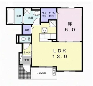 グレース【1階】の間取り