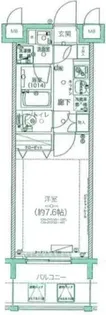 レア横濱関内壱番館【2階】の間取り
