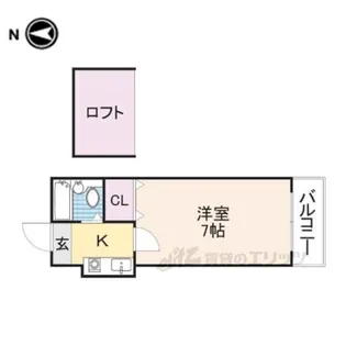 ショウロ御殿山【2階】の間取り
