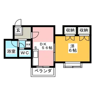 WEST VILLAGE 91【2階】の間取り