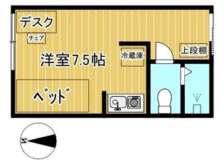 プラサーダOtani【2階】の間取り