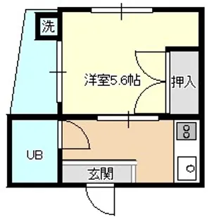 Hx戸越公園【1階】の間取り