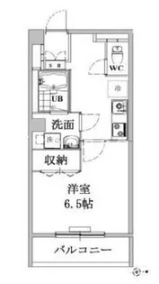四谷グリーンマンションの間取り