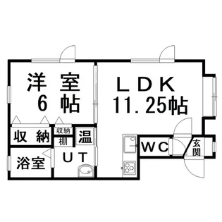 豊川ビレッジ【1階】の間取り