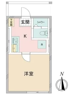 ノエル西新井【2階】の間取り
