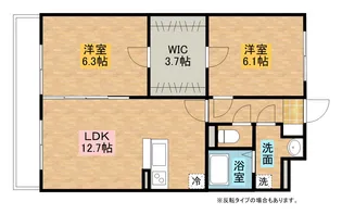 プラスペリティ【2階】の間取り