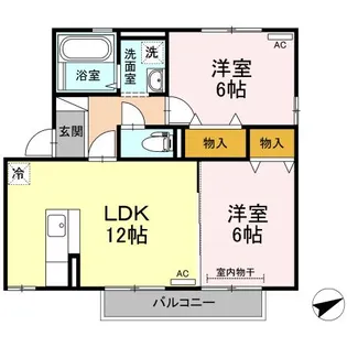 COZY House B棟【1階】の間取り