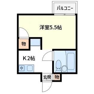 メゾン・ド・ミニヨン【1階】の間取り