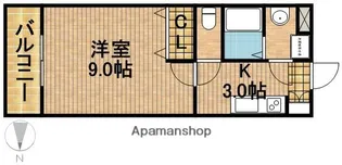 グレイス ベル【1階】の間取り