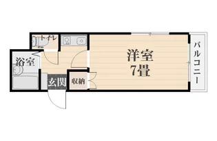 タイセイイン高麗【3階】の間取り