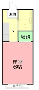 サニープレイス【1階】の間取り