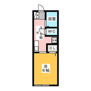 コーポソレイユ【2階】の間取り