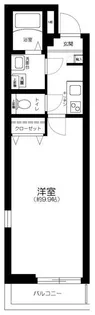 メルクリオ東川口【2階】の間取り