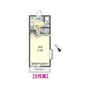 コットンハウス【2階】の間取り
