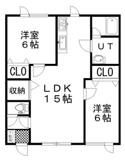 スプリングヒルズ【2階】の間取り