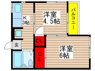トレフィオーリ【2階】の間取り