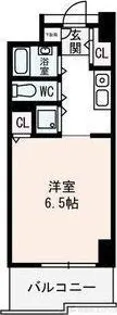 エトワール北梅田【6階】の間取り