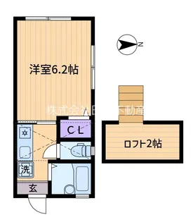 北沢シンフォニア【2階】の間取り