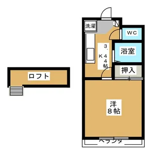 ニューコーポはら【1階】の間取り