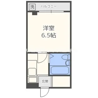 セラ岸ノ里【2階】の間取り