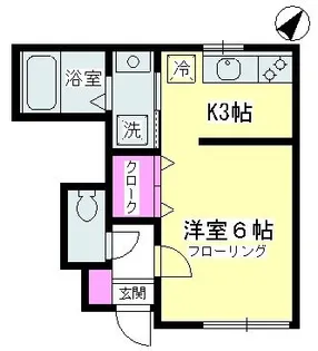 フローラ【1階】の間取り