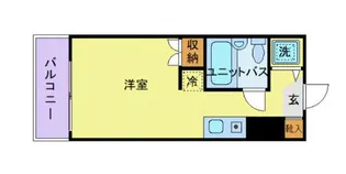 トップ門沢橋【3階】の間取り
