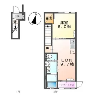 カカリア【2階】の間取り