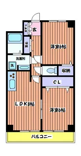 シティレジデンス豊田【3階】の間取り