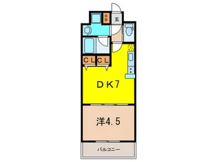 プレジオ西宮【7階】の間取り