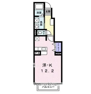 フォンターナ【1階】の間取り