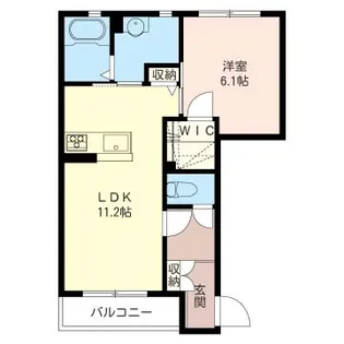 アンビシアC【1階】の間取り