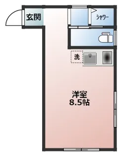 カーサフェリーチェ【2階】の間取り