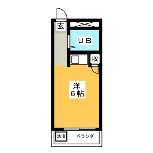 ハートイン元八事【1階】の間取り