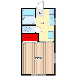光陽ハイツ【2階】の間取り