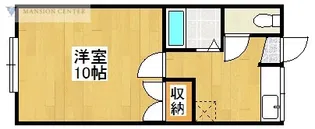 グリーンハイツ石山【2階】の間取り