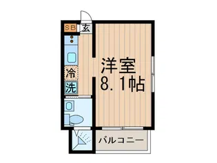 Shinagawa les Saisons【1階】の間取り