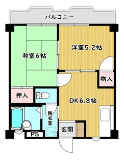 第一エステイトビル【4階】の間取り