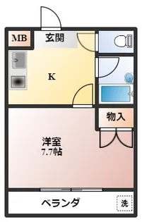 メゾン阪本【4階】の間取り