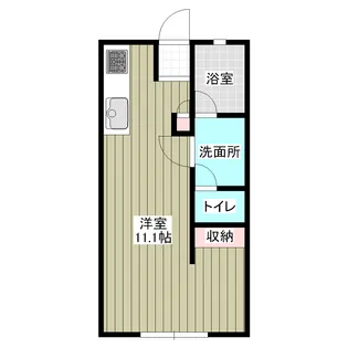 カメリア【1階】の間取り