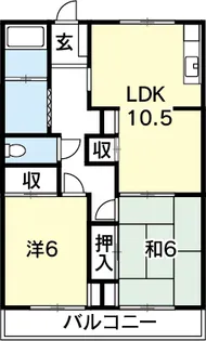 光洋ビル【5階】の間取り