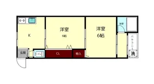 奈良県奈良市西大寺本町【マンション】の間取り