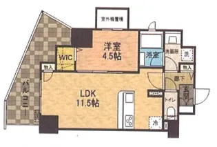 フェアリア船橋本町【3階】の間取り