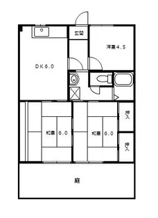 HAUS COUD【1階】の間取り