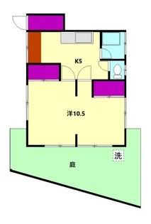 武藤アパートの間取り